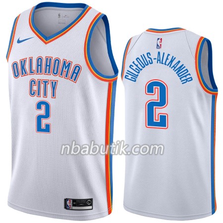 NBA Mænd Trøje Oklahoma City Thunder Shai Gilgeous-Alexander 2 Nike 2019-20 Association Edition Swingman NBA Mænd Trøje Oklahoma City Thunder Shai Gilgeous-Alexander 2 Nike 2019-20 Association Edition Swingman